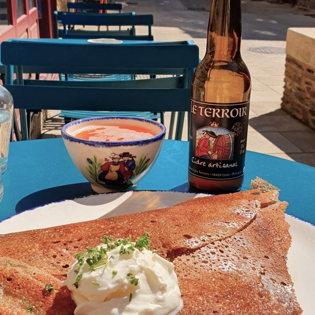 Crêpe et cidre