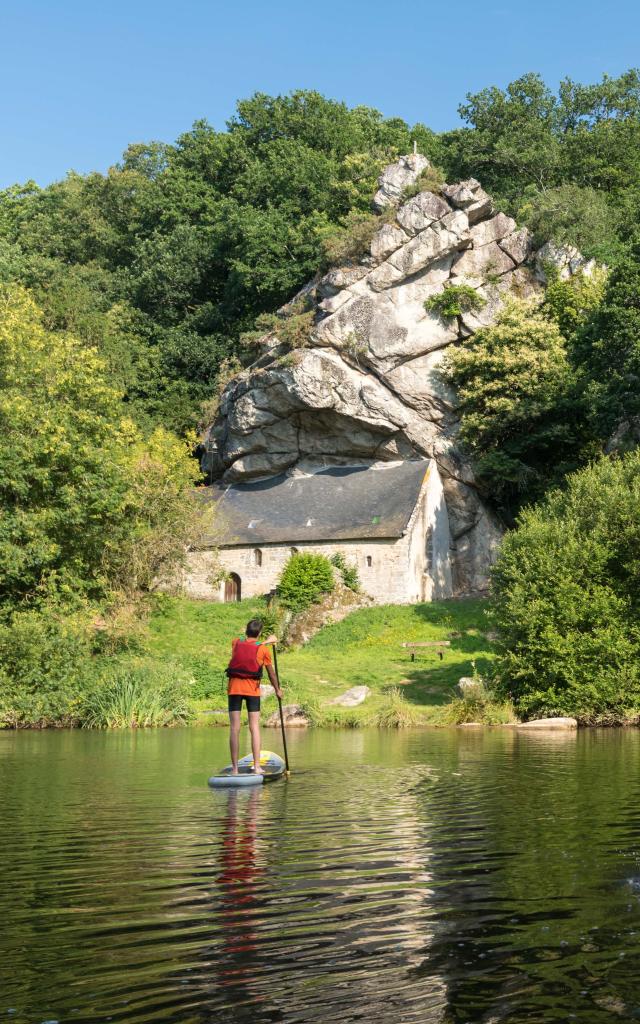 Paddle près de la Chapelle St Gildas