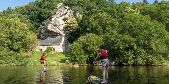 Paddle près de la Chapelle St Gildas