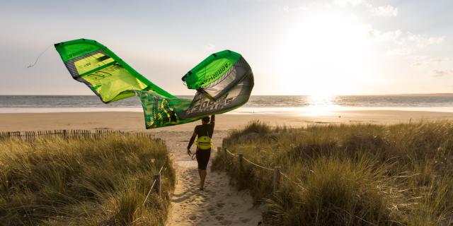 kite surf à Guidel