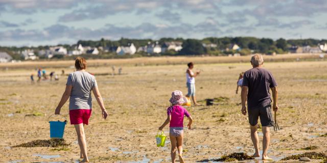 pêche à pied en Pays de Lorient