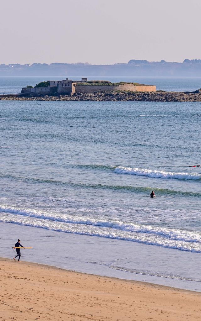 Plage Fort Bloqué Ploemeur