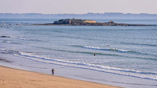 Plage Fort Bloqué Ploemeur