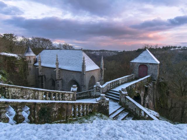 Sainte-Barbe sous la neige