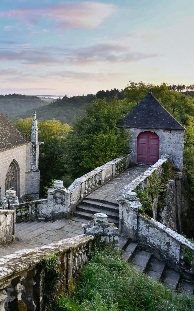 Le Faouët, la chapelle Sainte-Barbe