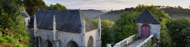 Le Faouët, la chapelle Sainte-Barbe