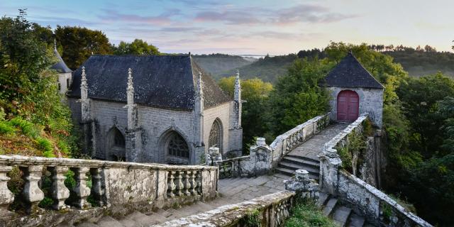 Le Faouët, la chapelle Sainte-Barbe