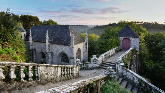 Le Faouët, la chapelle Sainte-Barbe