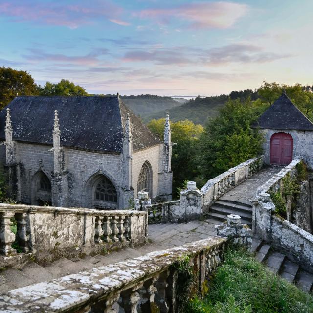 Le Faouët, la chapelle Sainte-Barbe