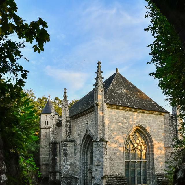 Le Faouët, la chapelle Sainte-Barbe