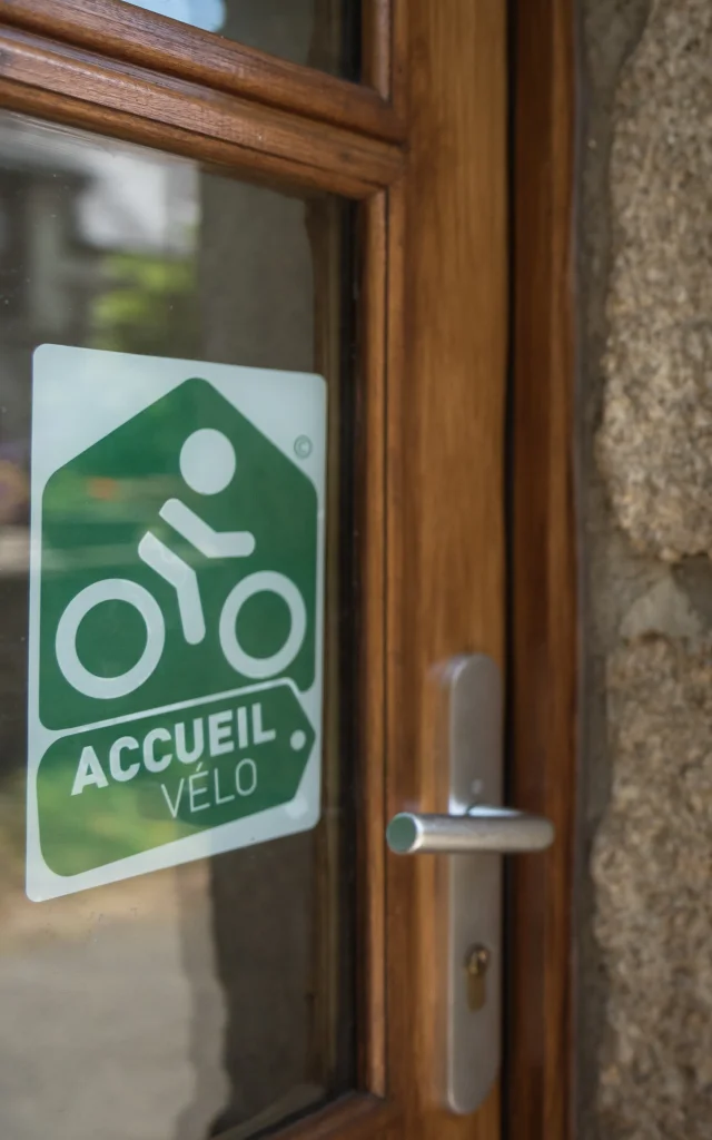 Accueil vélo à Brocéliande