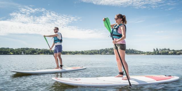 Paddle sur le Lac du Duc