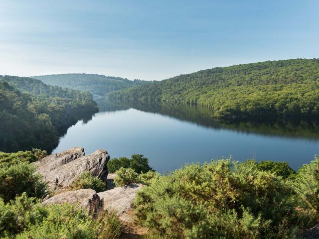 Saint-Aignan, Lac de Guerledan et foret de Quenecan