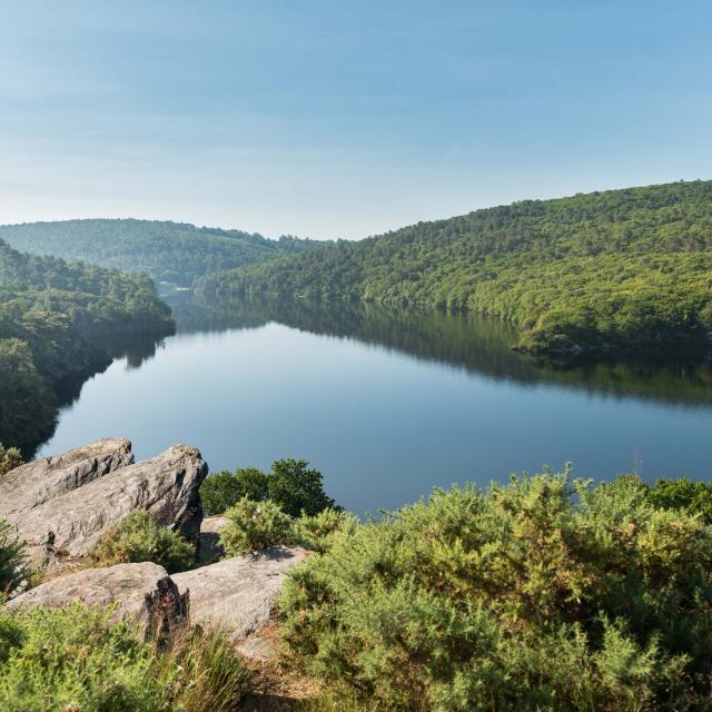 Saint-Aignan, Lac de Guerledan et foret de Quenecan