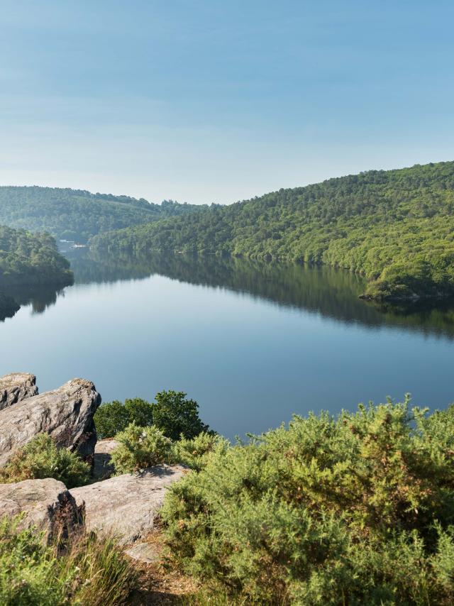 Saint-Aignan, Lac de Guerledan et foret de Quenecan