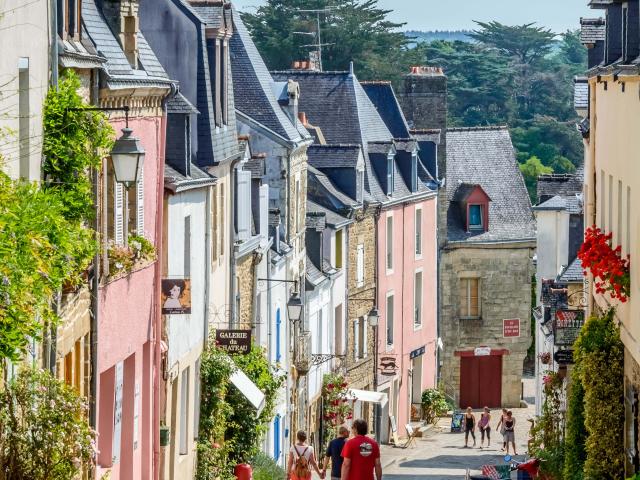 Rue du Château à Auray