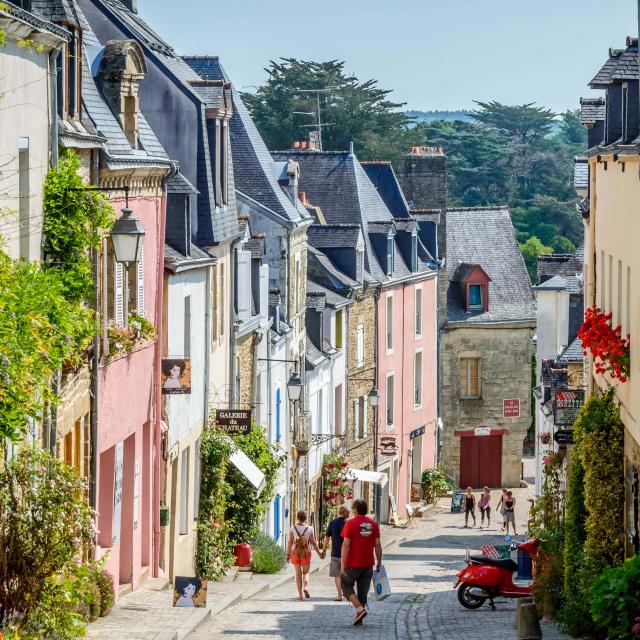 Rue du Château à Auray