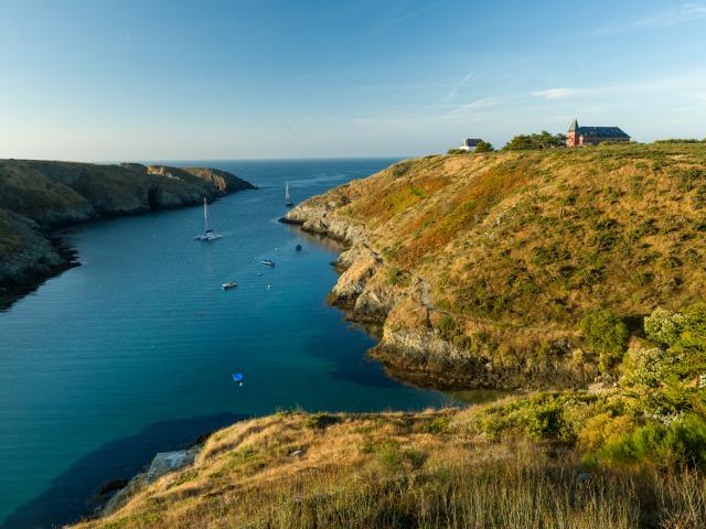 Belle-Ile, Bangor, la vue depuis le Castel Clara