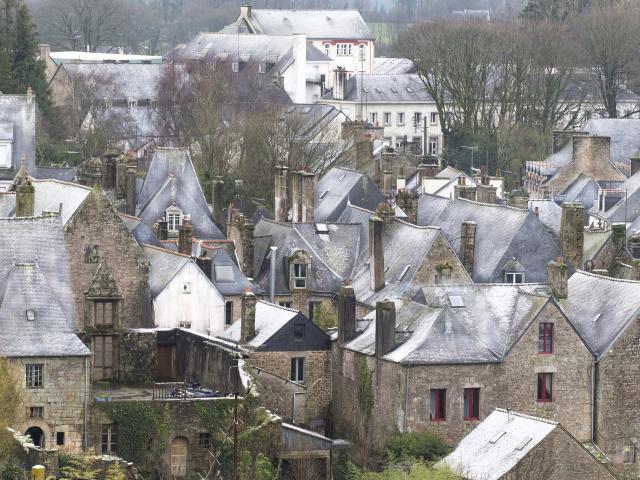 Guémené-sur-Scorff sous la neige