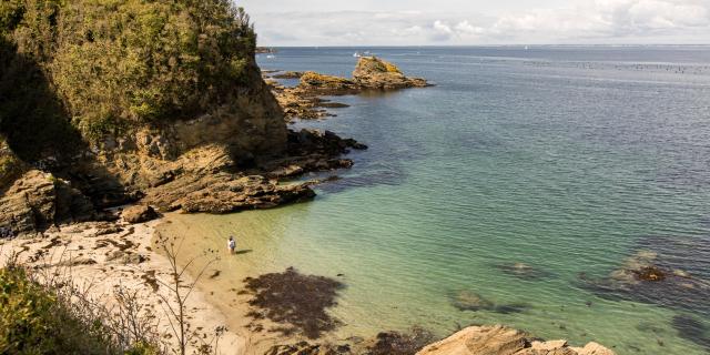 Plage du Heno sur l'ile de Groix