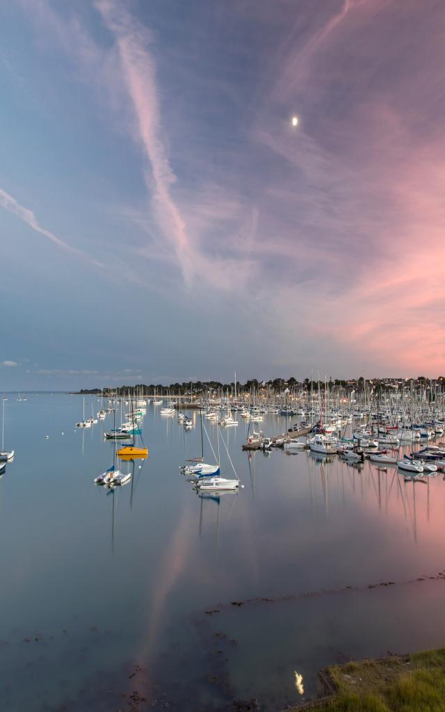 Vue sur le port, La Trinité sur Mer