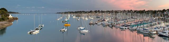 Vue sur le port, La Trinité sur Mer