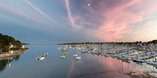 Vue sur le port, La Trinité sur Mer