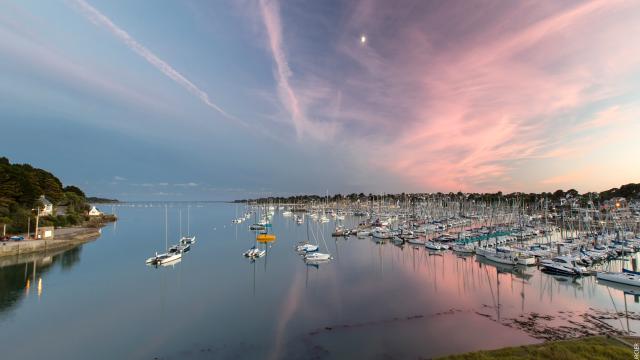 Vue sur le port, La Trinité sur Mer