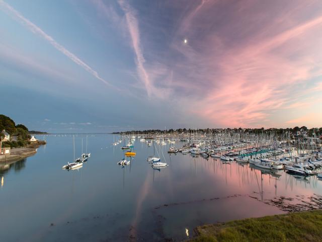 Vue sur le port, La Trinité sur Mer