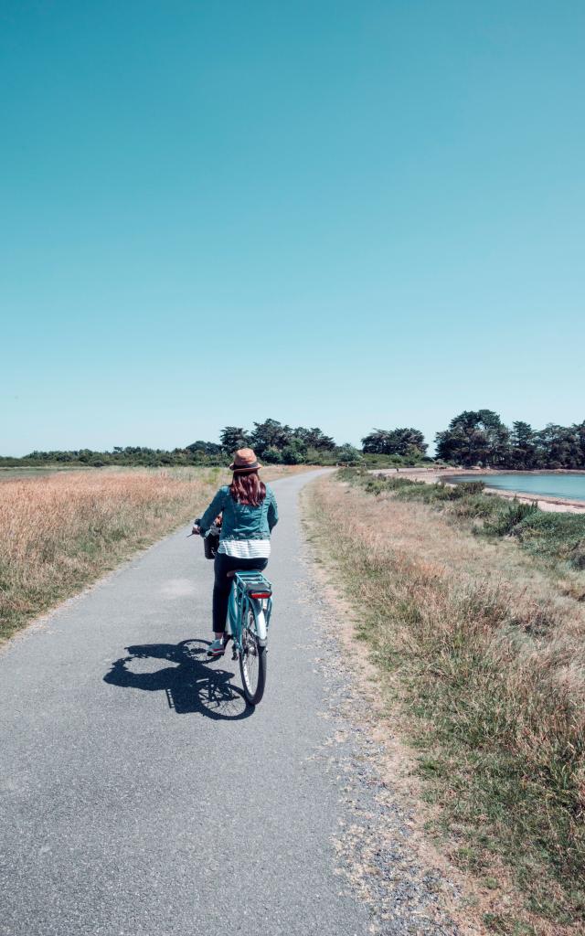 Balade à vélo à l'Ile d'Arz