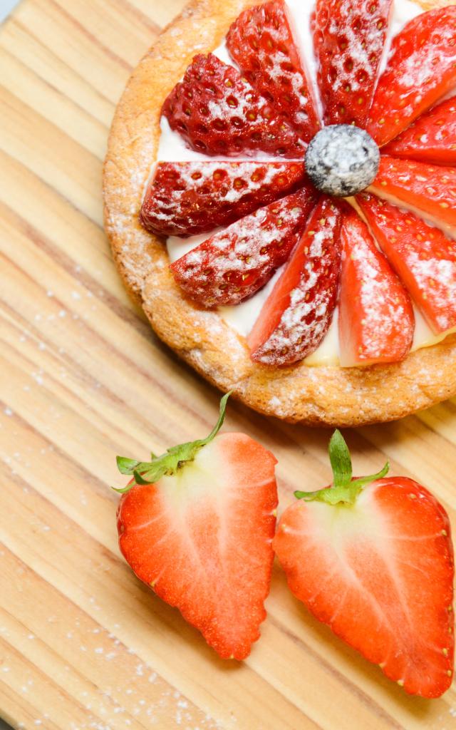 Tarte aux fraises