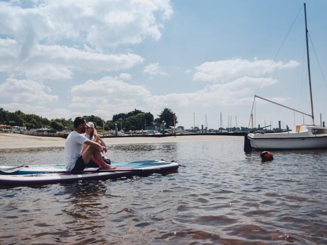 Stand up paddle, Guidel-plage