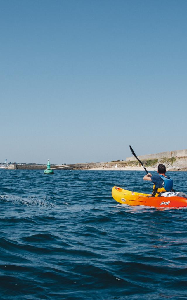 Kayak Sur La Petite Mer De Gavres