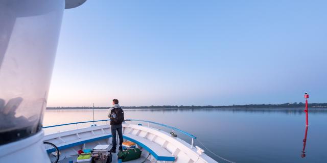 Bateau entre Séné et l'île d'Arz