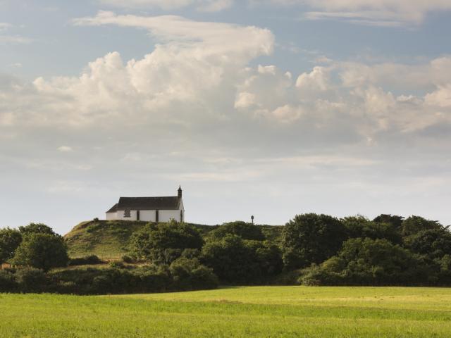 Le tumulus Saint- Michel à Carnac