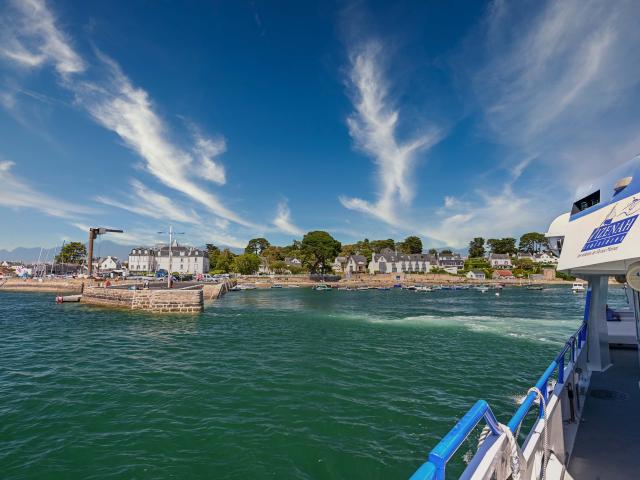 Croisière sur le Golfe du Morbihan, Larmo-Baden