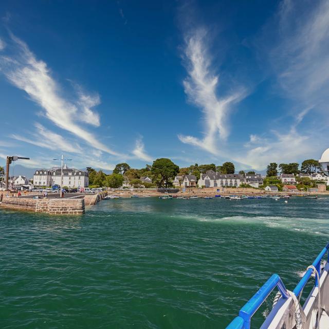 Croisière sur le Golfe du Morbihan, Larmo-Baden