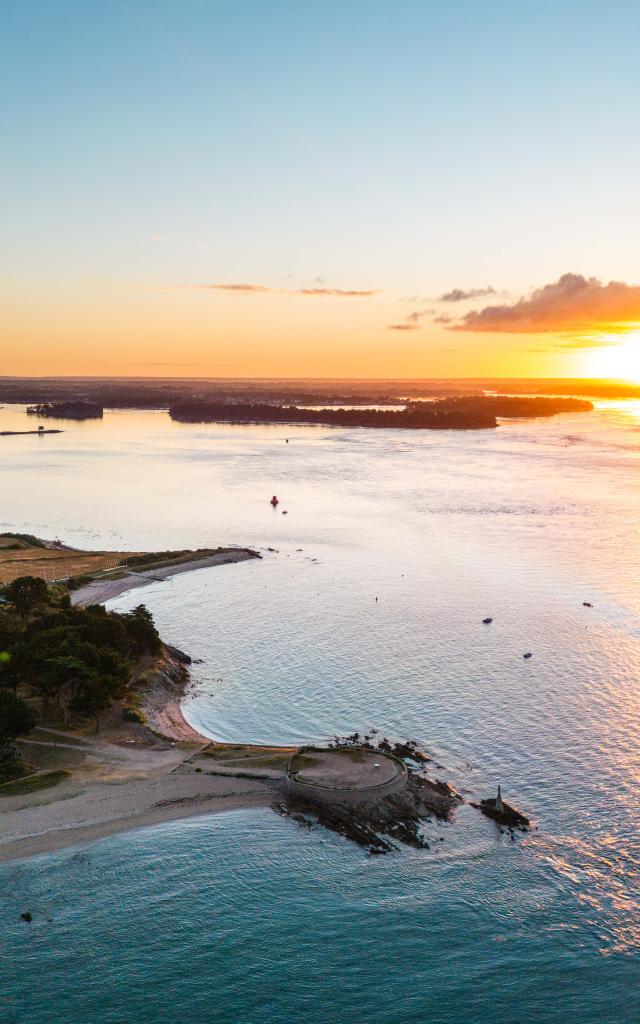 Locmariaquer, entrée du Golfe du Morbihan