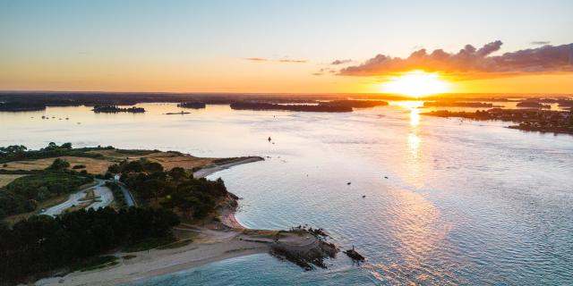 Locmariaquer, entrée du Golfe du Morbihan