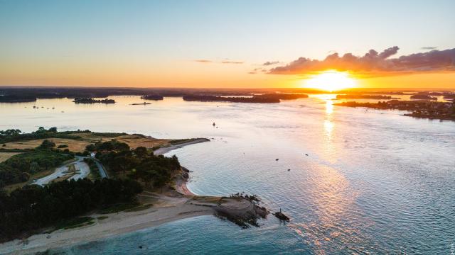 Locmariaquer, entrée du Golfe du Morbihan