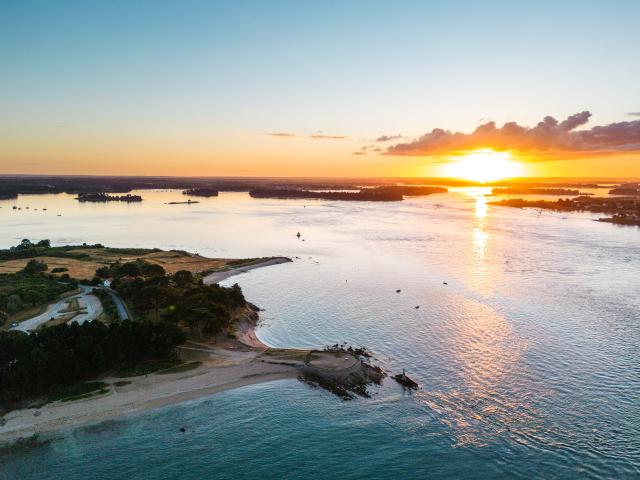 Locmariaquer, entrée du Golfe du Morbihan