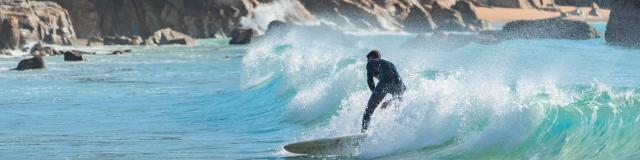 Surf en presqu'île de Quiberon