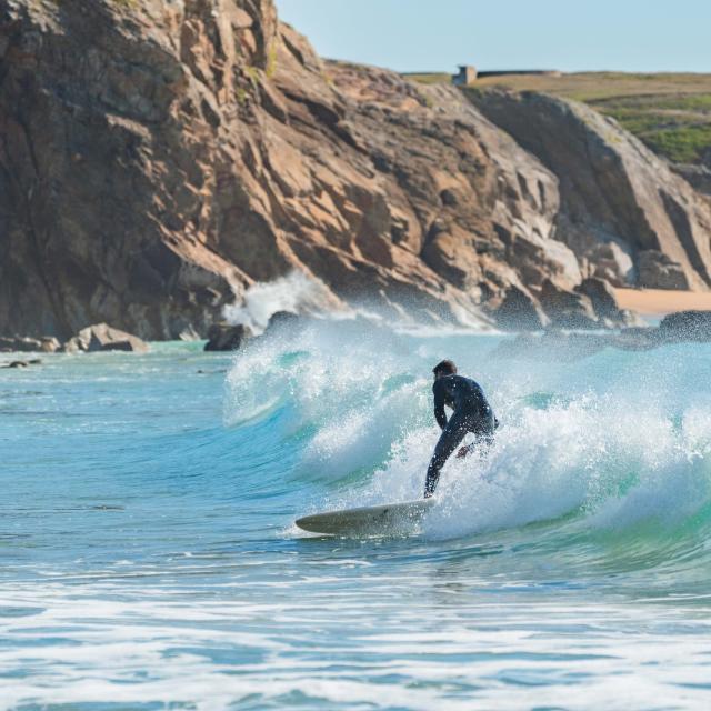 Surf en presqu'île de Quiberon