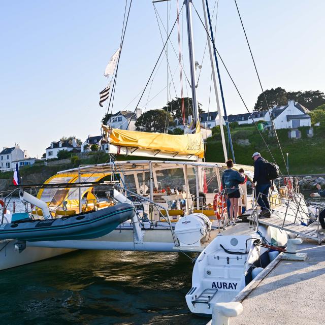 Compagnie Iliens, traversée entre Quiberon et Belle-Ile