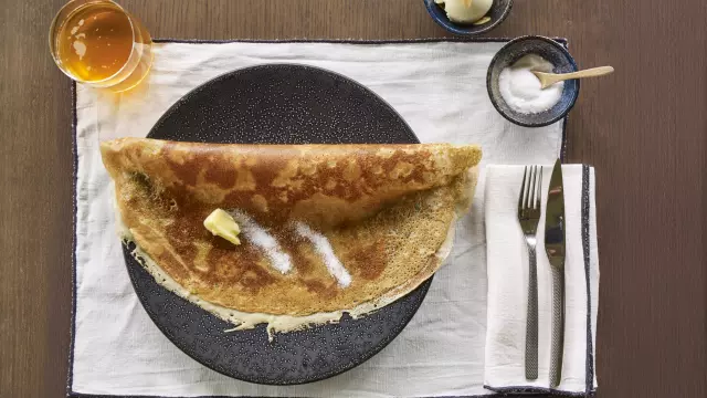 Crêpes au sucre