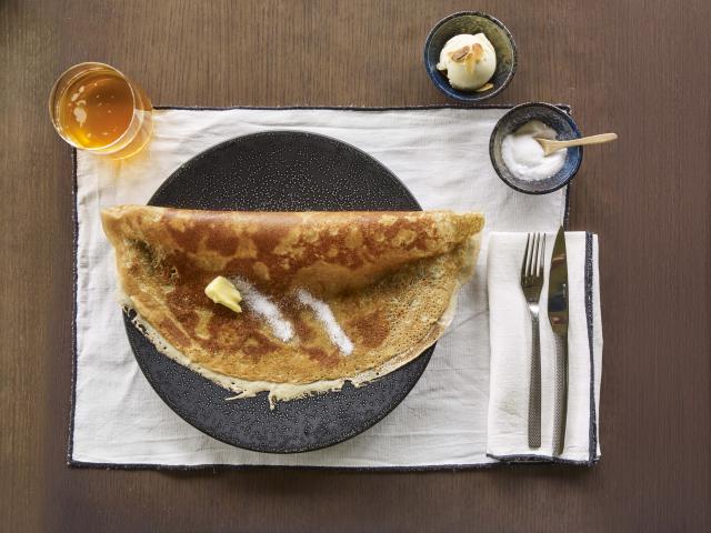 Crêpes au sucre