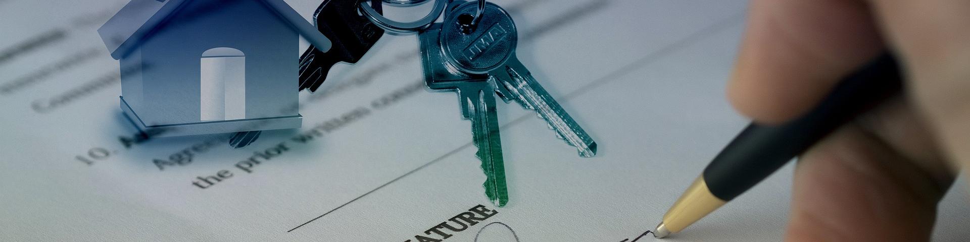 Agences immobilieres - contrat de location