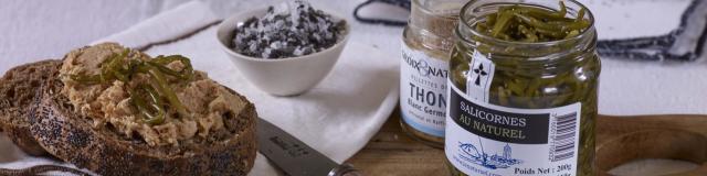 Tartinade Groix & Nature et Salicornes