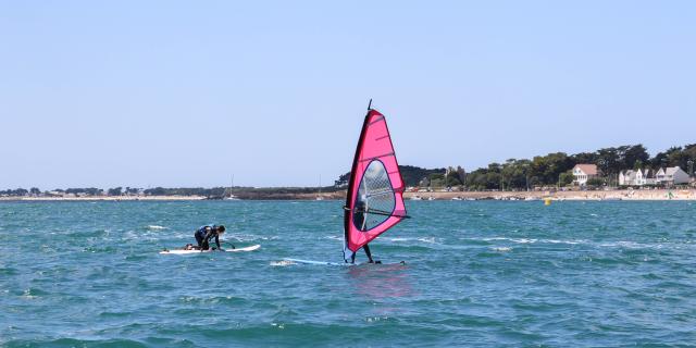 Planche à voile, Carnac